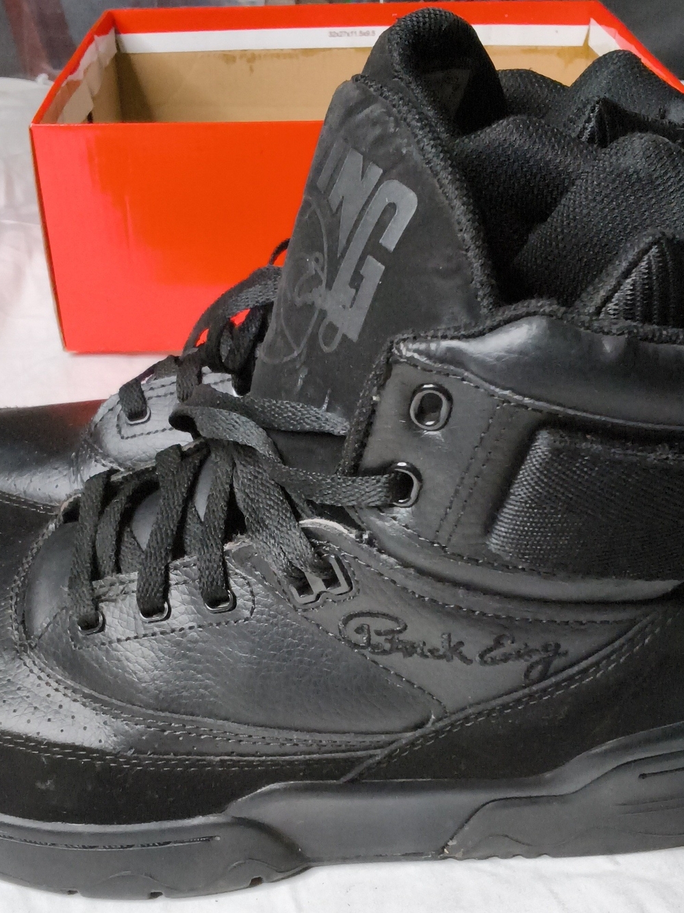 Ewing Athletics Ewing 33 Hi Men’s High Top Basketball Sneaker Black Lace Up